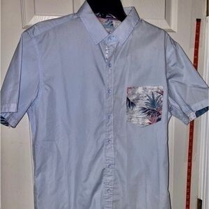 CRAFT +  FLOW VOYAGE MEN’S SHIRT LARGE BUTTON UP TROPICAL